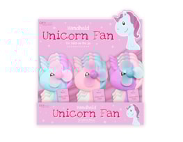 Wholesale Unicorn Handheld Fan CDU Wholesale Unicorn Handheld Fan CDU