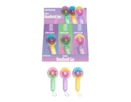 Wholesale Ombre Handheld Fan 17.5cm CDU