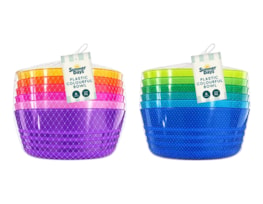Wholesale Plastic Colourful Bowl 300ml 6PK