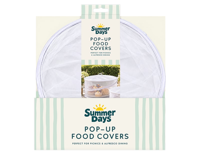 Wholesale Summer Pop-Up Food Cover Dia. 29.5cm CDU Wholesale Summer Pop-Up Food Cover Dia. 29.5cm CDU