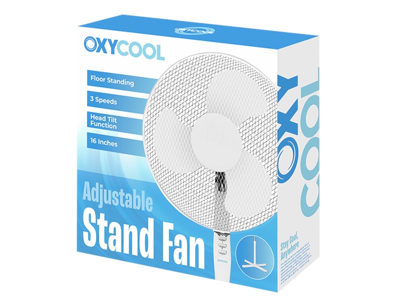 Wholesale 16" 3-Speed Stand Fan Wholesale 16" 3-Speed Stand Fan