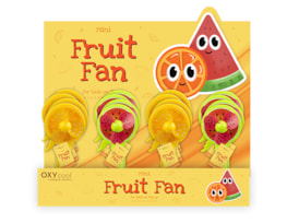 Wholesale Mini Fruit Fan CDU Wholesale Mini Fruit Fan CDU