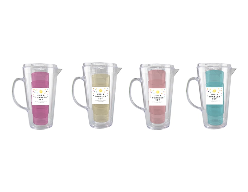 Wholesale Summer Jug and Tumbler Set Wholesale Summer Jug and Tumbler Set