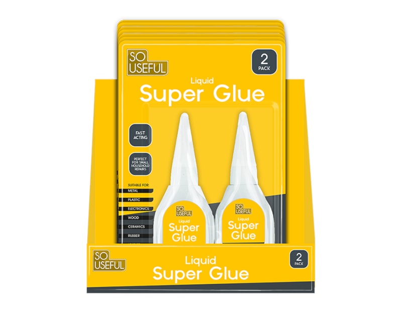 Wholesale Superglue 10g 2pk CDU Wholesale Superglue 10g 2pk CDU