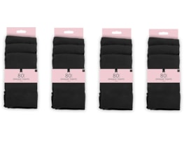 Wholesale Ladies 80 Denier Black Opaque Tights 3pk Wholesale Ladies 80 Denier Black Opaque Tights 3pk