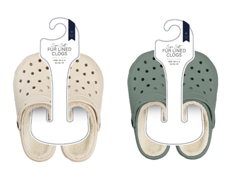 Wholesale Ladies Fur Lined Clogs Wholesale Ladies Fur Lined Clogs