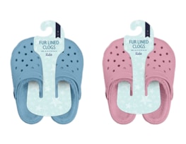 Wholesale Kids Fur Lined Clogs Wholesale Kids Fur Lined Clogs