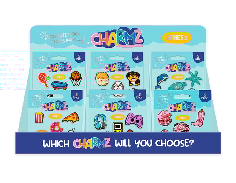 Wholesale Clog Charmz 5pk CDU Series 2