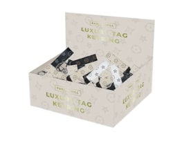 Wholesale Luxury Loop Tag Keyring CDU