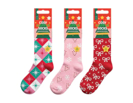 Wholesale Girls Printed Novelty Cosy Socks with Grippers Wholesale Girls Printed Novelty Cosy Socks with Grippers