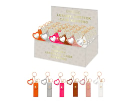 Wholesale Luxury Lipstick Case Keyring CDU
