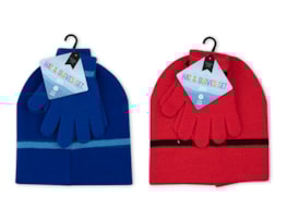 Wholesale Boys Beanie Hat & Gloves Sets Wholesale Boys Beanie Hat & Gloves Sets
