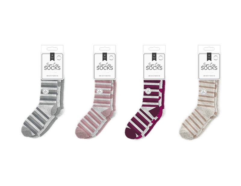 Wholesale Ladies Cosy Socks 3 Pairs Wholesale Ladies Cosy Socks 3 Pairs