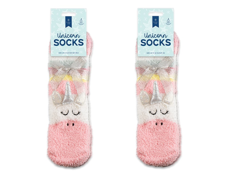 Wholesale Unicorn 3D Cosy Socks Wholesale Unicorn 3D Cosy Socks