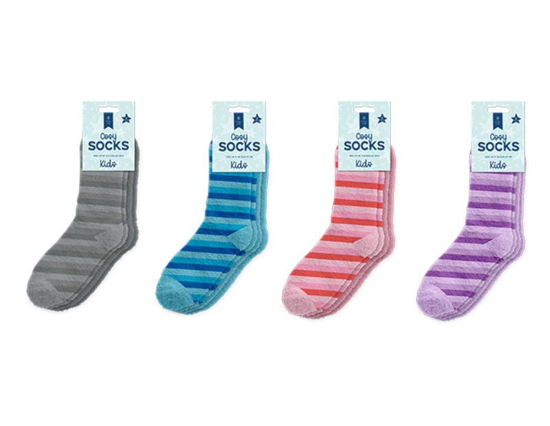 Wholesale Kids Cosy Socks 2pk Wholesale Kids Cosy Socks 2pk
