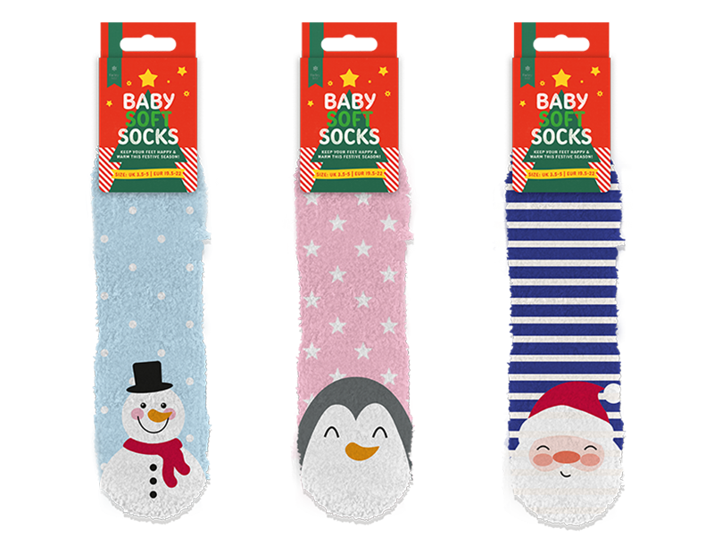 Wholesale Baby Supersoft Printed Socks