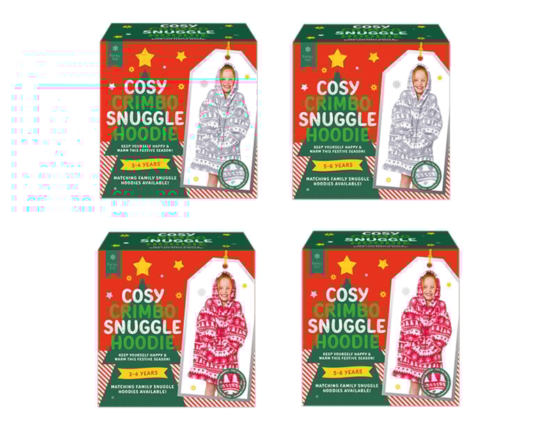 Wholesale Younger Kids Printed Snuggle Hoodie Wholesale Younger Kids Printed Snuggle Hoodie