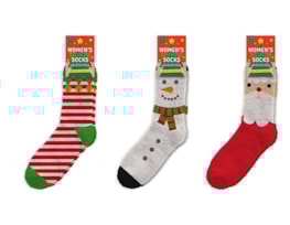 Wholesale Ladies Cosy Christmas Socks Wholesale Ladies Cosy Christmas Socks