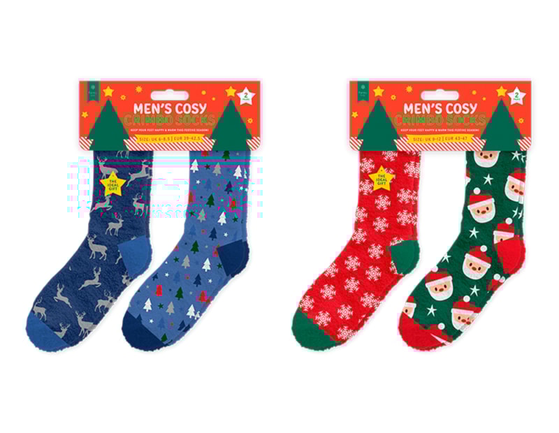 Whoelsale Festive Mens Socks 2 Pairs Whoelsale Festive Mens Socks 2 Pairs