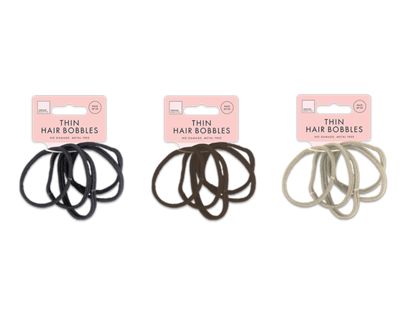 Wholesale Thin Rolled Hair Bobbles Wholesale Thin Rolled Hair Bobbles