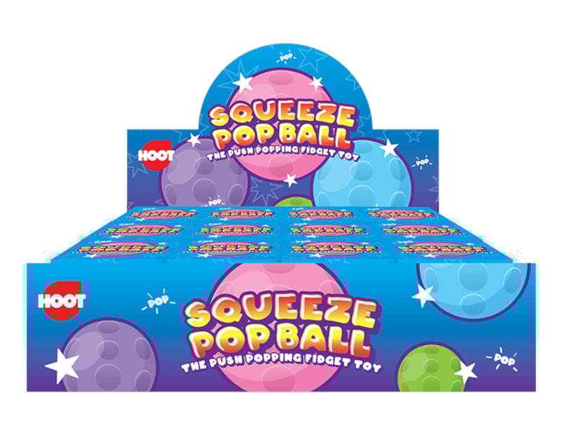 Wholesale Squeeze Pop Ball CDU Wholesale Squeeze Pop Ball CDU