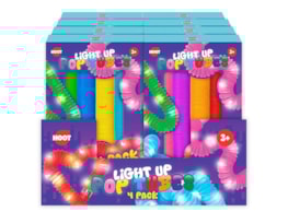 Wholesale Light Up Pop Tubes 4pk CDU