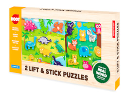Wholesale Wooden Easy Light & Stick Puzzles 2pk Wholesale Wooden Easy Light & Stick Puzzles 2pk