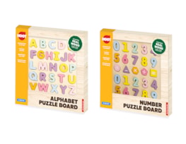 Wholesale Wooden Chunky Alphabet & Number Board Wholesale Wooden Chunky Alphabet & Number Board