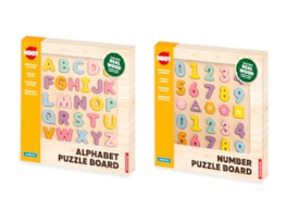 Wholesale Wooden Chunky Alphabet & Number Board