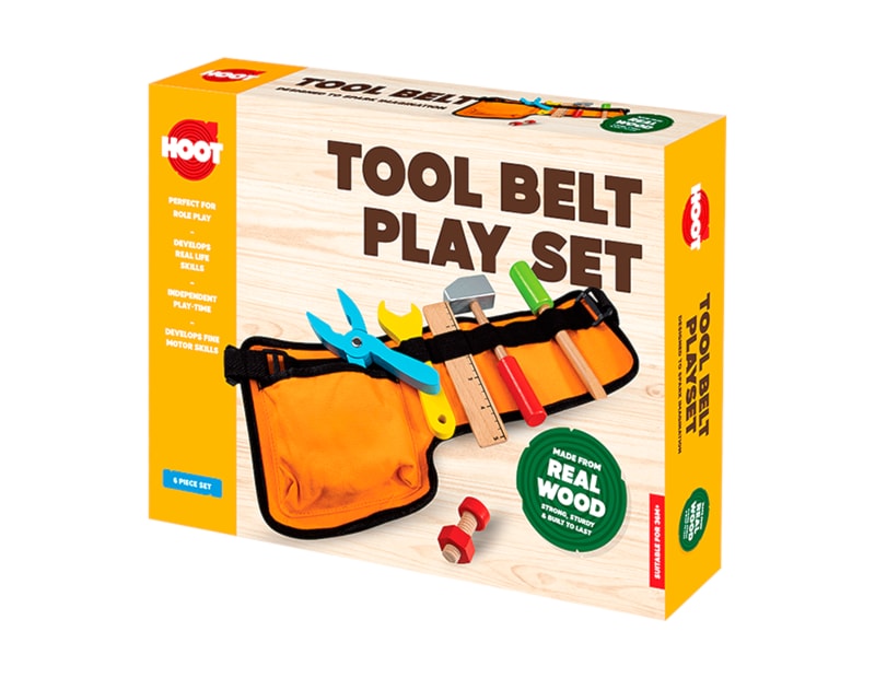 Wholesale Wooden Tool Belt Play Set Wholesale Wooden Tool Belt Play Set