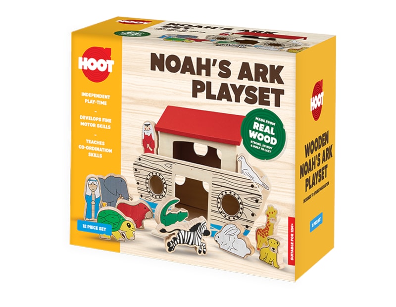 Wholesale Wooden Noah's Ark Play Set Wholesale Wooden Noah's Ark Play Set