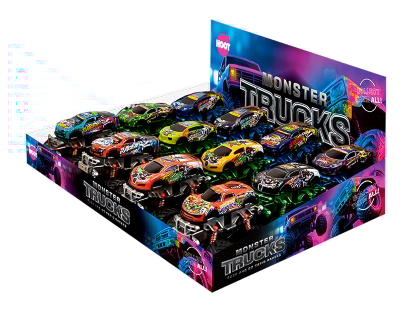 Wholesale Stunt Metal Monster Trucks CDU Wholesale Stunt Metal Monster Trucks CDU