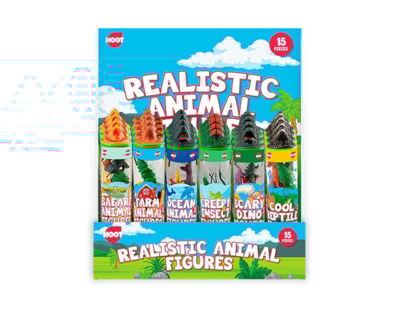 Wholesale Mixed Animals Figure Tube CDU Wholesale Mixed Animals Figure Tube CDU