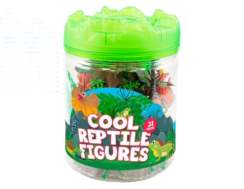Wholesale Reptile Figure Set 31pk Wholesale Reptile Figure Set 31pk