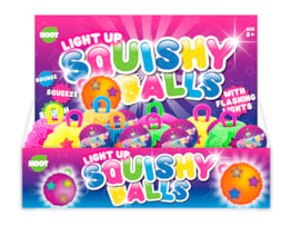 Wholesale Light Up Squishy Bouncing Ball CDU Wholesale Light Up Squishy Bouncing Ball CDU