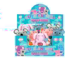 Wholesale Animal Plush Squishies CDU