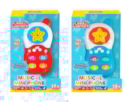 Wholesale Little Learners Mini Musical Phone