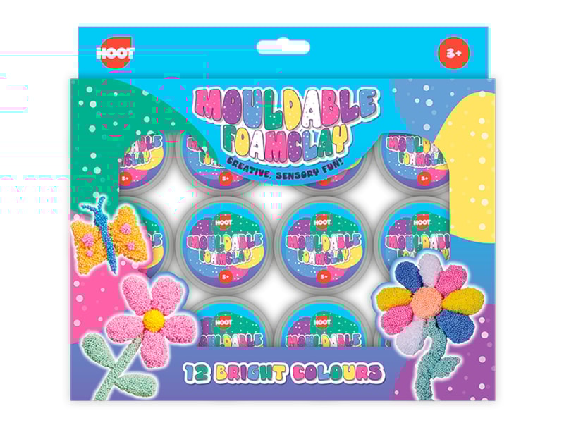 Wholesale Snowflake Clay 12pk Wholesale Snowflake Clay 12pk