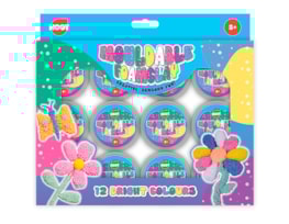 Wholesale Snowflake Clay 12pk