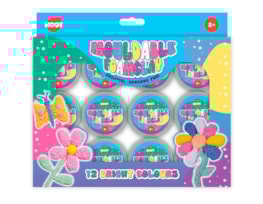 Wholesale Snowflake Clay 12pk