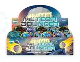 Wholesale Geo Printed Bouncy Ball CDU Wholesale Geo Printed Bouncy Ball CDU