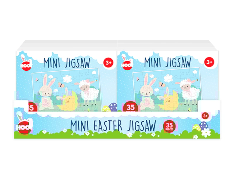 Wholesale Easter Mini Jigsaw Puzzle 21cm x 15cm CDU
