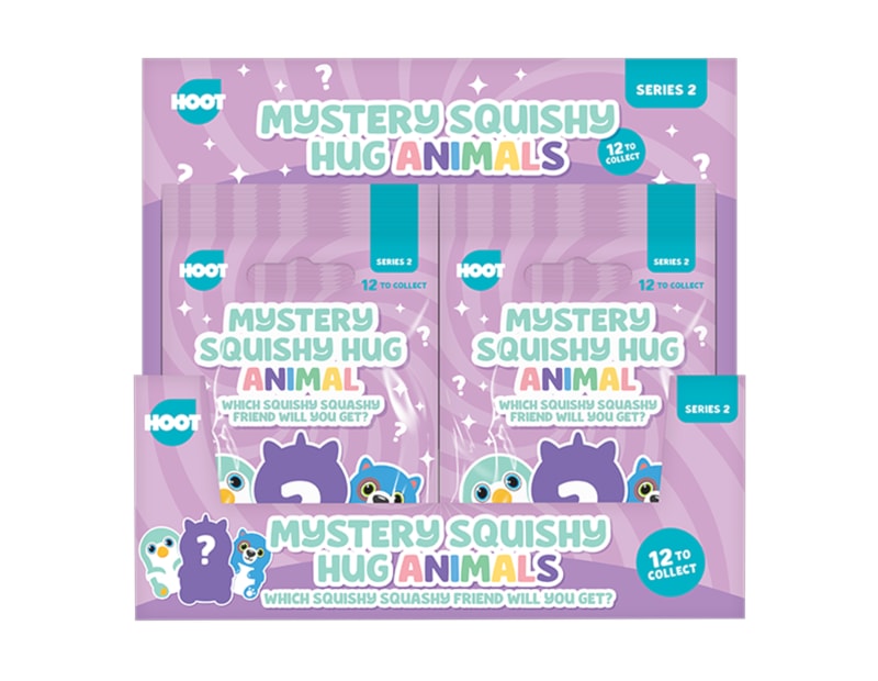 Wholesale Mini Squishy Animals CDU Series 2 Wholesale Mini Squishy Animals CDU Series 2