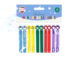 Wholesale Christmas Character Mini Bubble Tubes 10pk