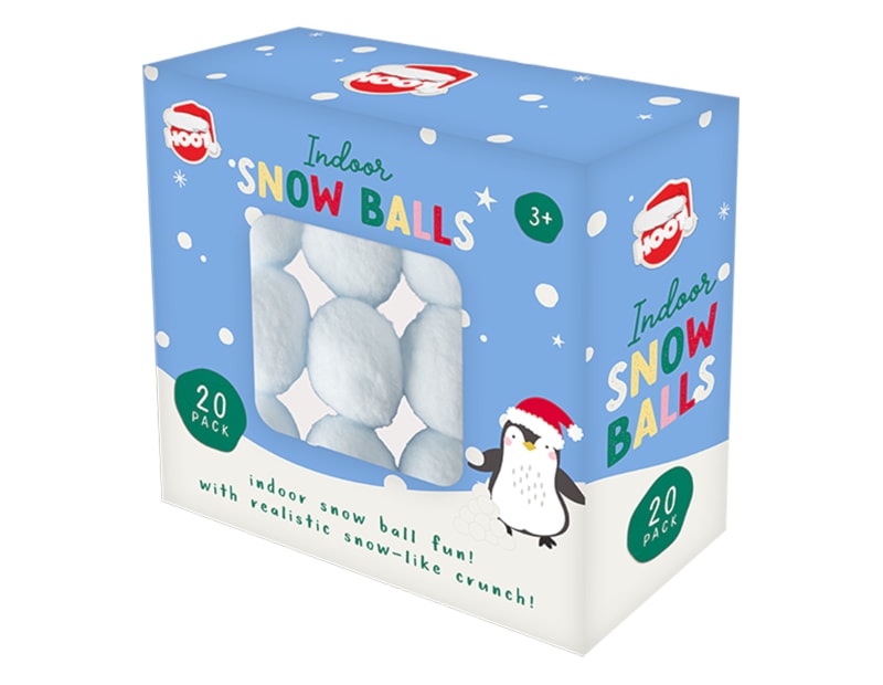 Wholesale Christmas Indoor Snow Balls 20pk Wholesale Christmas Indoor Snow Balls 20pk