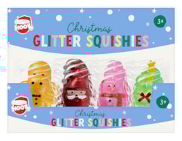 Wholesale Christmas Glitter Squishies CDU Wholesale Christmas Glitter Squishies CDU