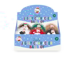 Wholesale Christmas Jiggly Character Ball CDU Wholesale Christmas Jiggly Character Ball CDU
