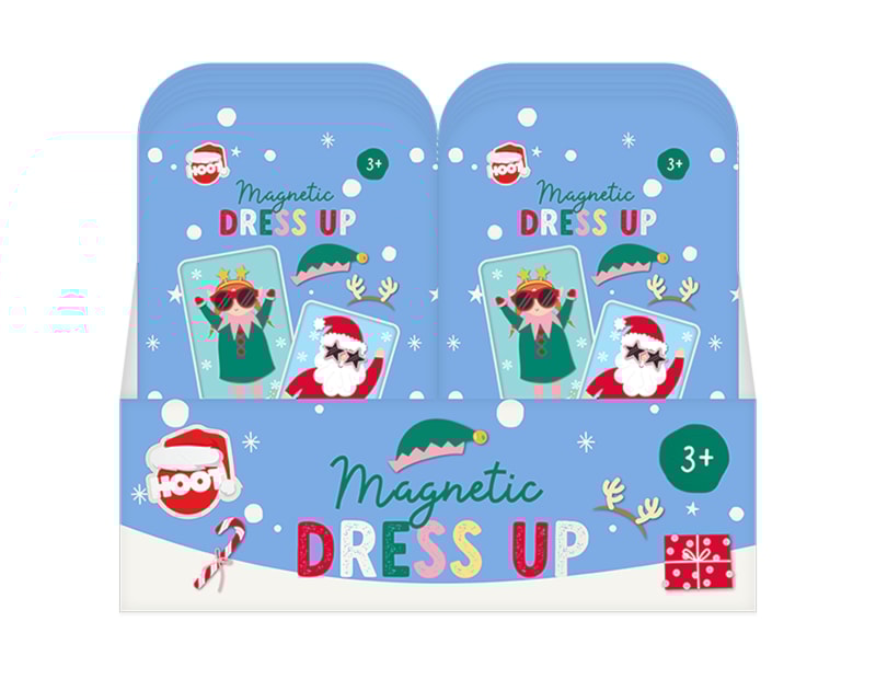 Wholesale Magnetic Christmas Dress Up CDU Wholesale Magnetic Christmas Dress Up CDU