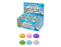 Wholesale Squishy Glitter Dumplings 8.5cm CDU