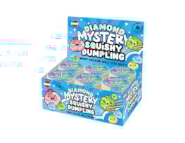 Wholesale Squishy Diamond Dumplings 8.5cm CDU Wholesale Squishy Diamond Dumplings 8.5cm CDU